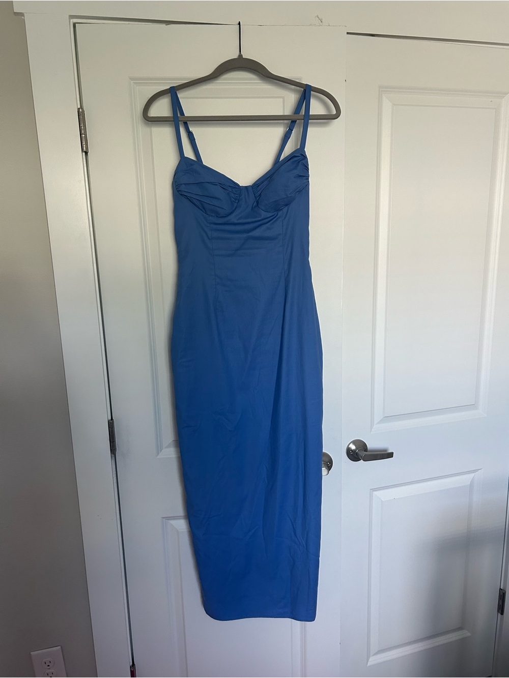Reformation Stormi Blue Dress